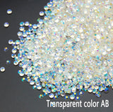 2MM 3MM 4MM jelly drill colorful AB drill nail drills (1000pcs) - Hibah-Diamond painting art studio