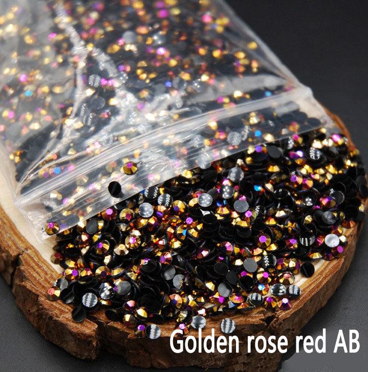 2MM 3MM 4MM jelly drill colorful AB drill nail drills (1000pcs) - Hibah-Diamond painting art studio