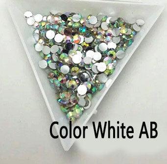 2MM 3MM 4MM jelly drill colorful AB drill nail drills (1000pcs) - Hibah-Diamond painting art studio