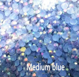 2MM 3MM 4MM jelly drill colorful AB drill nail drills (1000pcs) - Hibah-Diamond painting art studio