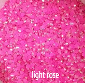 2MM 3MM 4MM jelly drill colorful AB drill nail drills (1000pcs) - Hibah-Diamond painting art studio