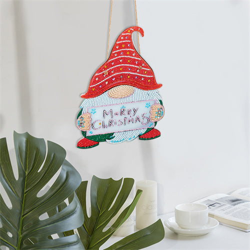 DIY Diamond painting pendant - Santa Claus
