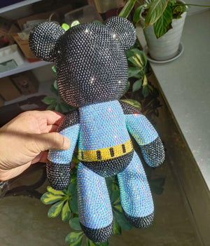 35cm High DIY Batman Popobe bear  (with glue tools) - Hibah-Diamond painting art studio