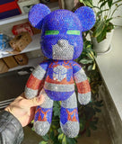 35cm High DIY Transformers Popobe bear  (with glue tools)