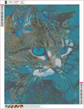 Full Diamond Painting kit - Cat