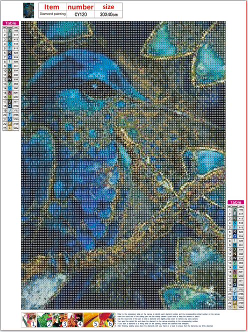 Full Diamond Painting kit - Hummingbird