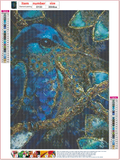 Full Diamond Painting kit - Hummingbird