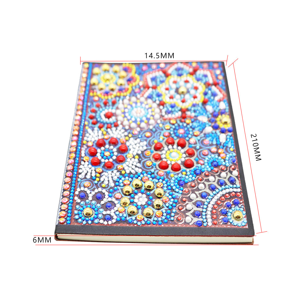 DIY Diamond Painting Notebook - Flower (No lines)