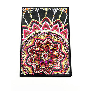 DIY Diamond Painting Notebook - Mandala (No lines)