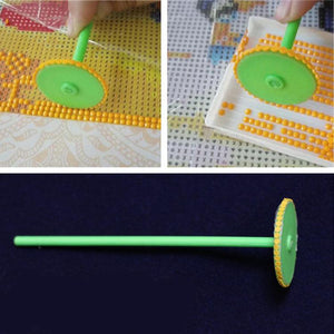 3pcs 360 degree large medium and small point drill artifacts with tape - Hibah-Diamond painting art studio