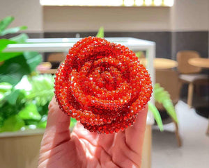 DIY glowing doll - roses  (with glue tools)