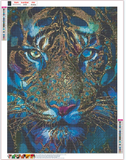 Full Diamond Painting kit - tiger