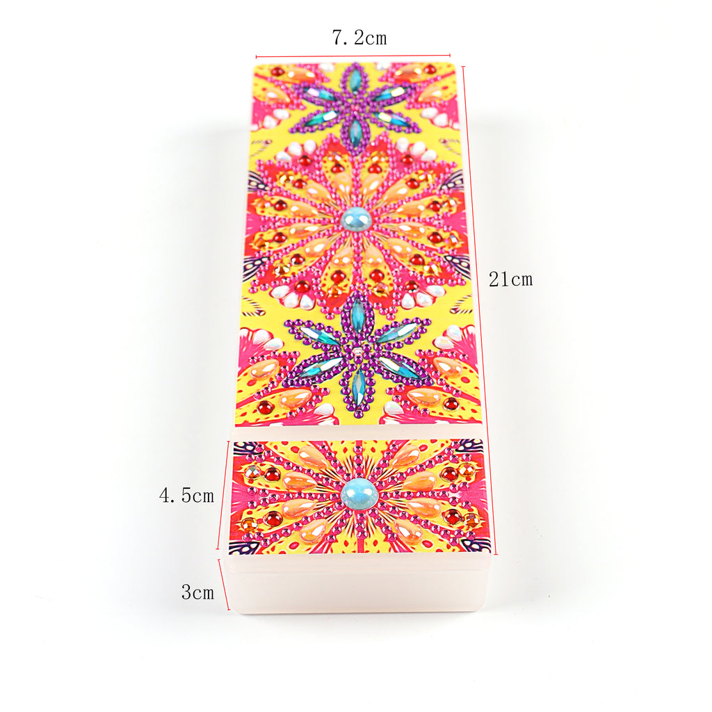 DIY Diamond Painting Stationery box | 2 Grids Mandala