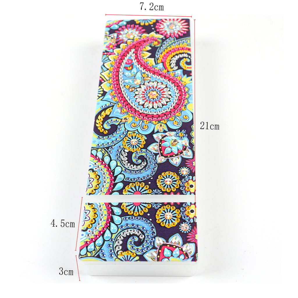 DIY Diamond Painting Stationery box | 2 Grids Mandala