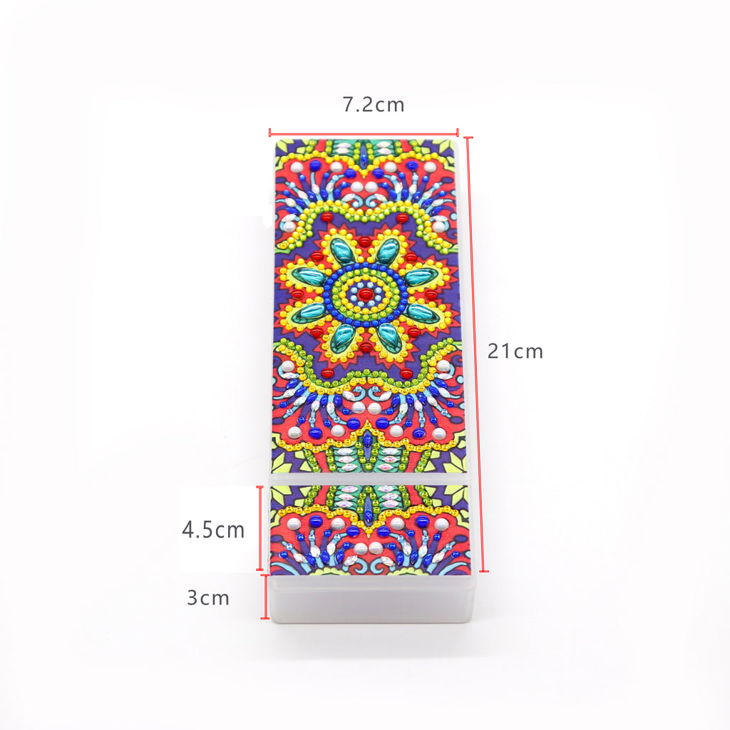DIY Diamond Painting Stationery box | 2 Grids Mandala