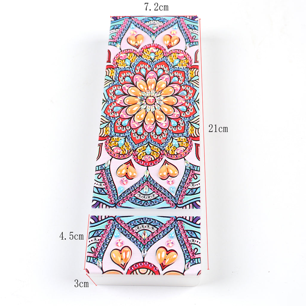 DIY Diamond Painting Stationery box | 2 Grids Mandala