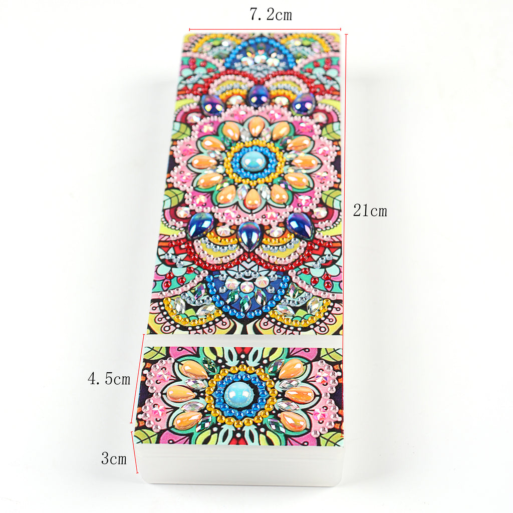 DIY Diamond Painting Stationery box | 2 Grids Mandala