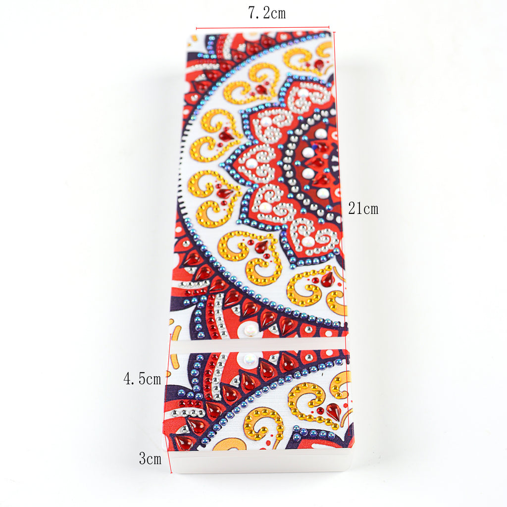 DIY Diamond Painting Stationery box | 2 Grids Mandala