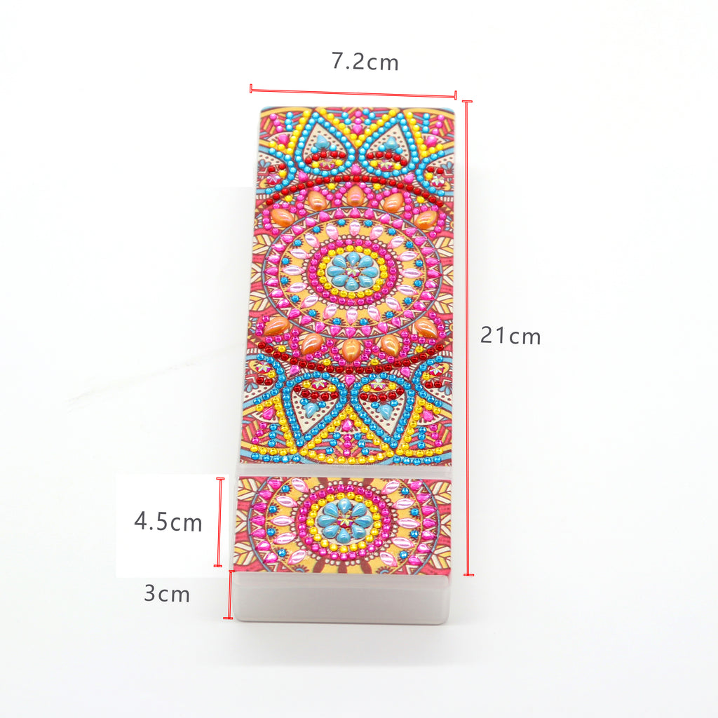 DIY Diamond Painting Stationery box | 2 Grids Mandala