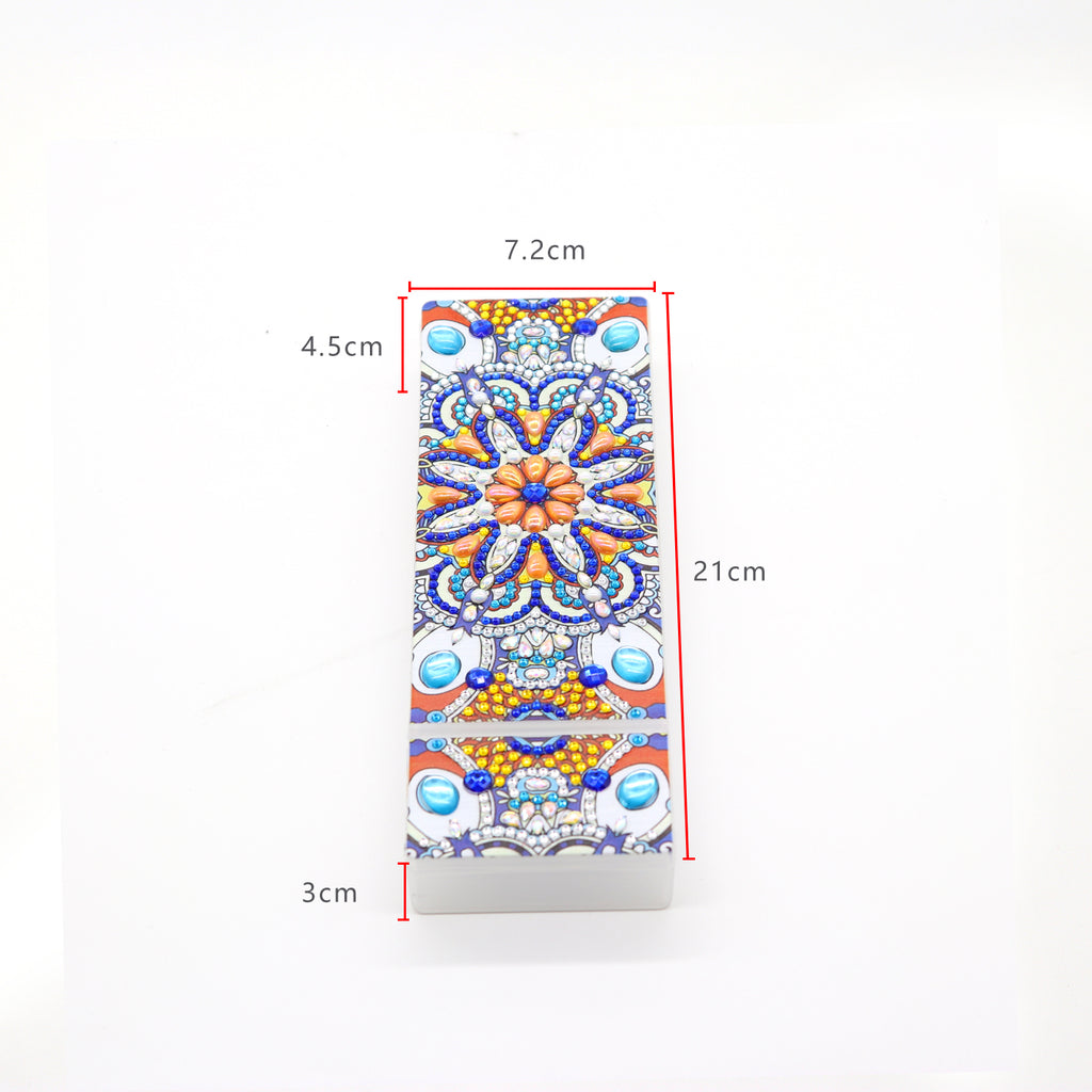 DIY Diamond Painting Stationery box | 2 Grids Mandala