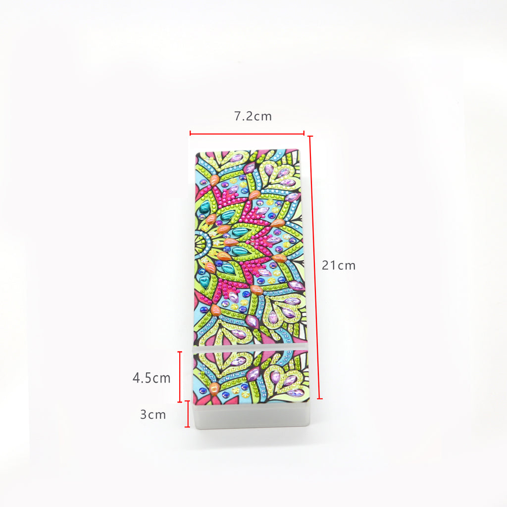 DIY Diamond Painting Stationery box | 2 Grids Mandala