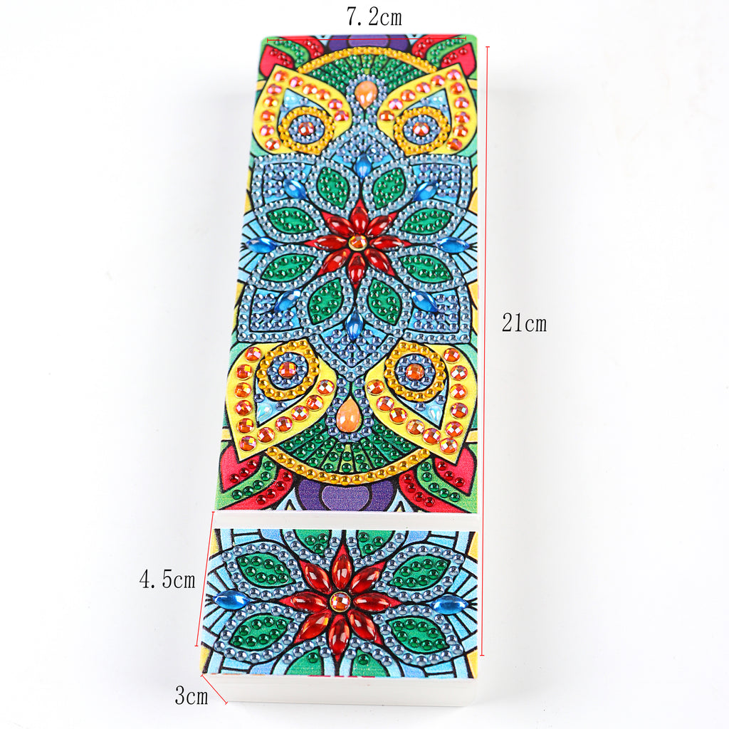 DIY Diamond Painting Stationery box | 2 Grids Mandala
