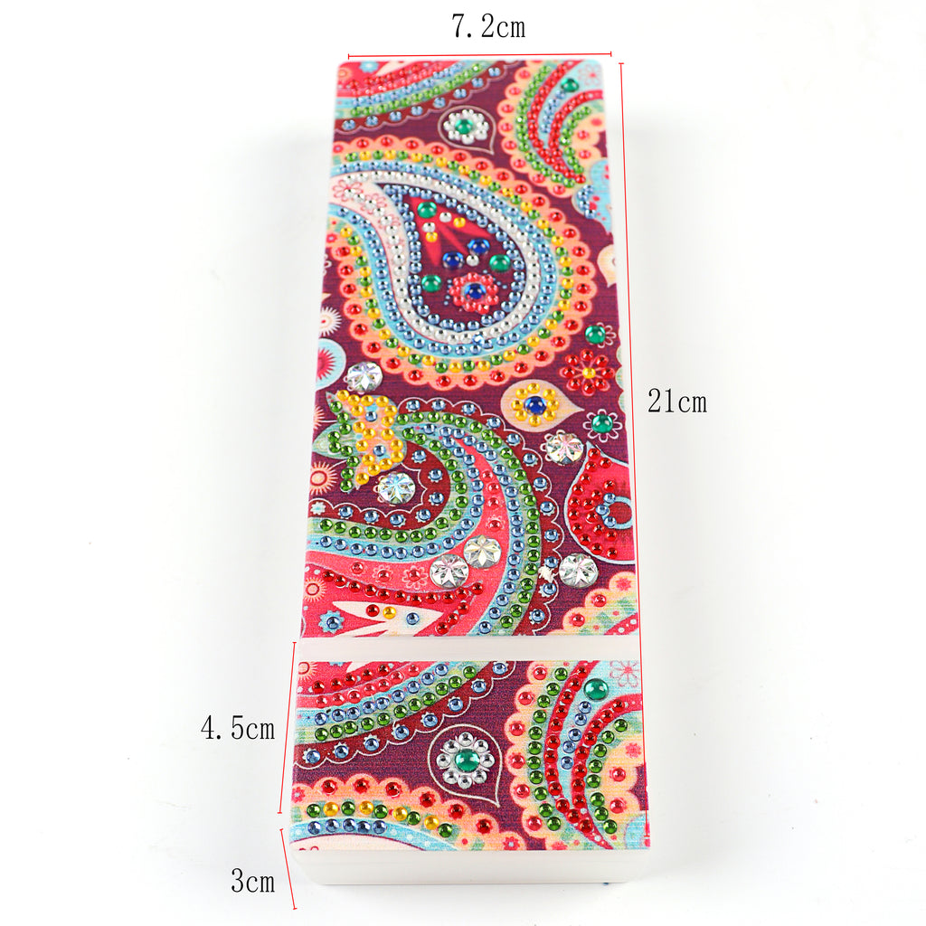 DIY Diamond Painting Stationery box | 2 Grids Mandala
