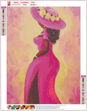 Full Diamond Painting kit - Hot lady
