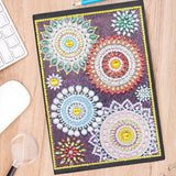 DIY Diamond Painting Notebook - Flowers (No lines)