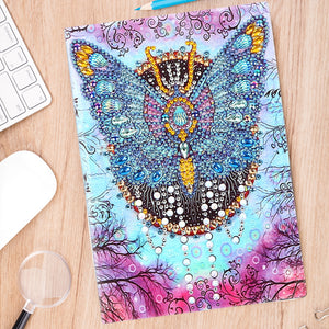 DIY Diamond Painting Notebook - Butterfly (No lines)