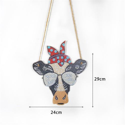 DIY Diamond painting pendant - Cattle