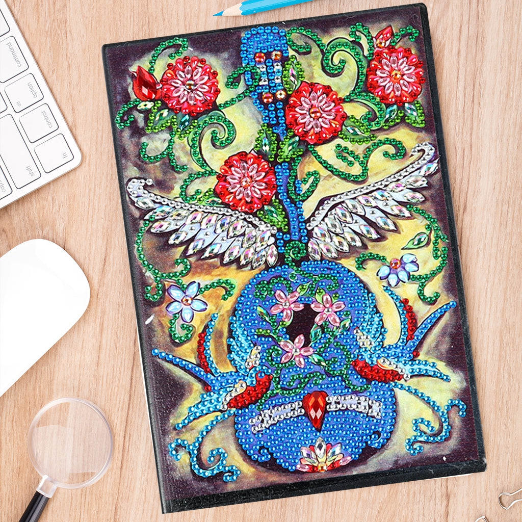 DIY Diamond Painting Notebook - Guitar (No lines)
