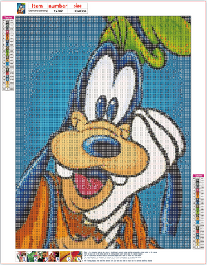 Full Diamond Painting kit - Goofy