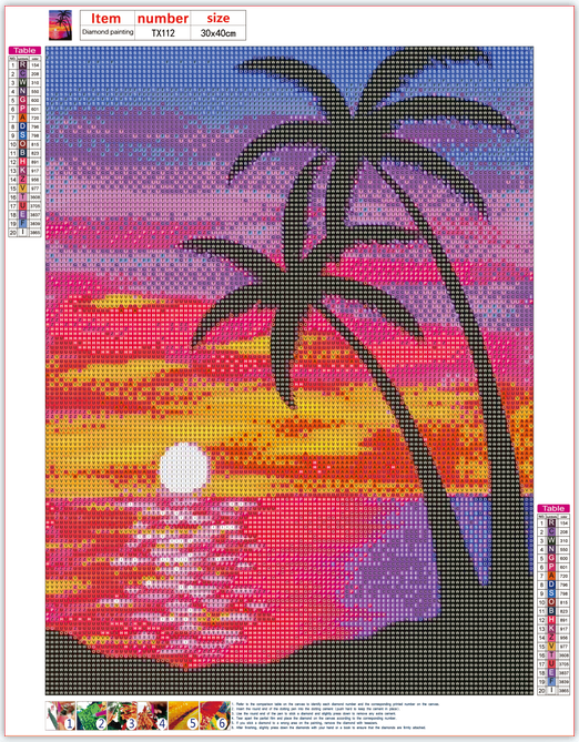 Full Diamond Painting kit - Beautiful seaside