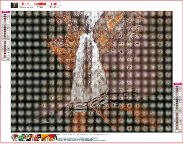 Full Diamond Painting kit - Beautiful waterfall