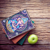 DIY Diamond Painting Notebook - Religious elephant (No lines)