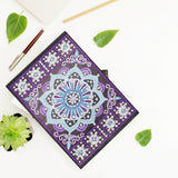 DIY Diamond Painting Notebook - Mandala (No lines)