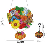 5D diamond painting Christmas Decoration Glowing Wreath (Gift the same type of keychain) - Hibah-Diamond painting art studio