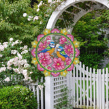 5D diamond painting Christmas Decoration Glowing Wreath - Hibah-Diamond painting art studio