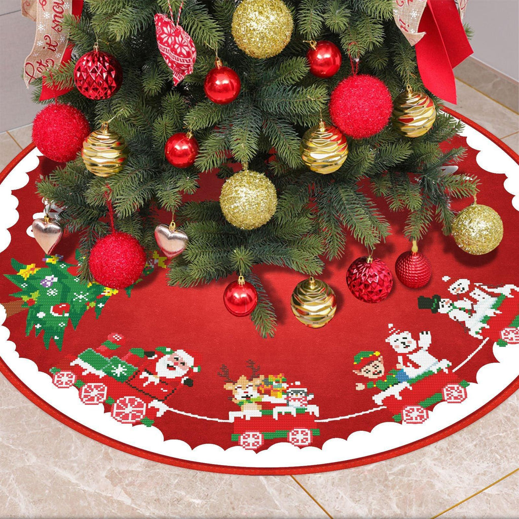5D diamond painting Christmas dress decoration - Hibah-Diamond painting art studio
