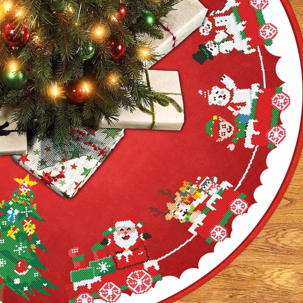 5D diamond painting Christmas dress decoration - Hibah-Diamond painting art studio