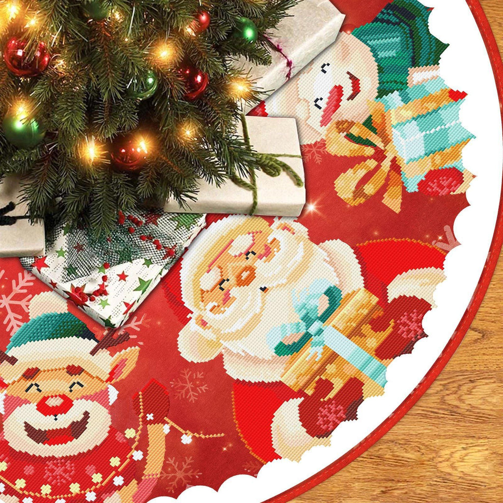 5D diamond painting Christmas dress decoration - Hibah-Diamond painting art studio