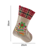 5D diamond painting Christmas stocking Linen candy bag gift bag - Hibah-Diamond painting art studio