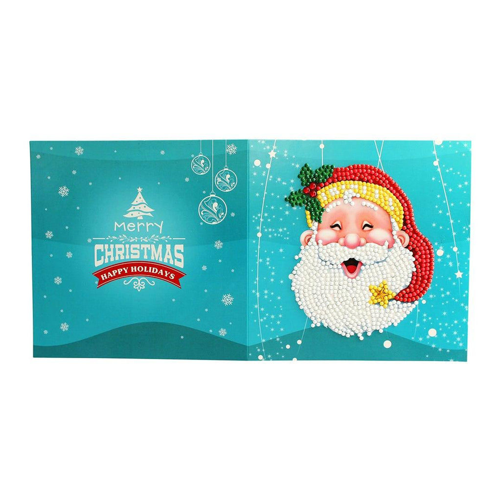 5D DIY Diamond Painting Christmas Greeting Card Xmas Gift (8 pcs) - Hibah-Diamond painting art studio