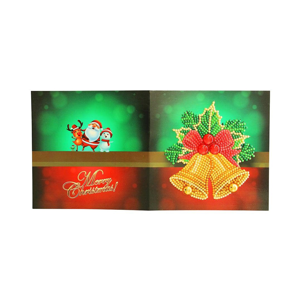 5D DIY Diamond Painting Christmas Greeting Card Xmas Gift (8 pcs) - Hibah-Diamond painting art studio