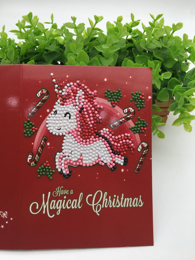 5D DIY Diamond Painting Christmas Greeting Card Xmas Gift (8 pcs) - Hibah-Diamond painting art studio