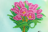 5D DIY Diamond Painting Greeting Card - Flowers and birds (6 pcs) - Hibah-Diamond painting art studio