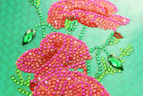 5D DIY Diamond Painting Greeting Card - Flowers and birds (6 pcs) - Hibah-Diamond painting art studio