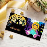 5D DIY Diamond Painting Greeting Card - Halloween (4 pcs) - Hibah-Diamond painting art studio