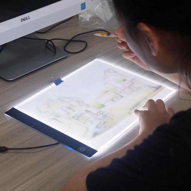 5D DIY Diamond Painting Tool - LED Diamond Painting Light Pad (Dimmable) - Hibah-Diamond painting art studio